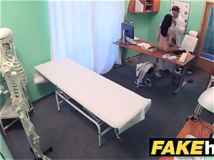 fake hospital Doctors man sausage stretches steaming Portuguese stunner