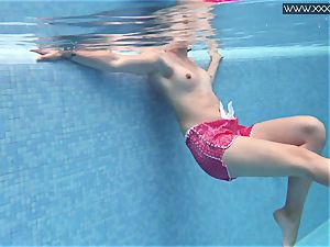 super-steamy tattooed Czech uber-sexy in the pool