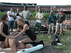 towheaded assfuck fisted and whipped outdoor