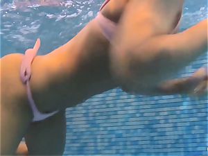 Relaxxxed - luxurious Hungarian gets drilled by the pool